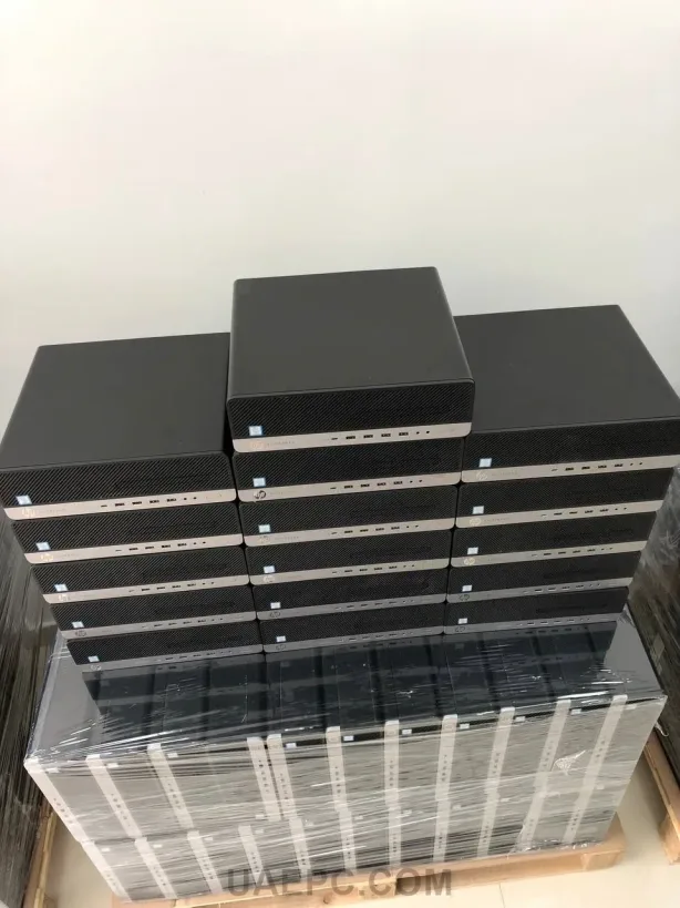stacked-mini-form-factor-desktops-in-inventory - desktop-computers-gallery