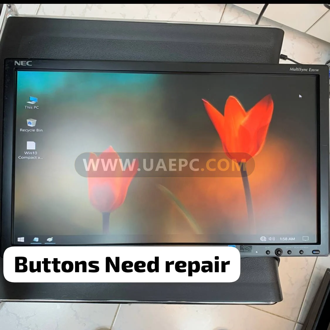 Lot of 80 Units - NEC 20 Inch Monitor Grade B/C Stock — image 1 · wholesale bulk stock — UAEPC Sharjah & Dubai