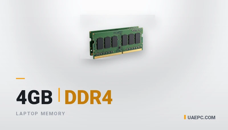 Used Laptop RAM DDR4 4GB Mix Bus Speed — wholesale from the UAEPC warehouse, UAE