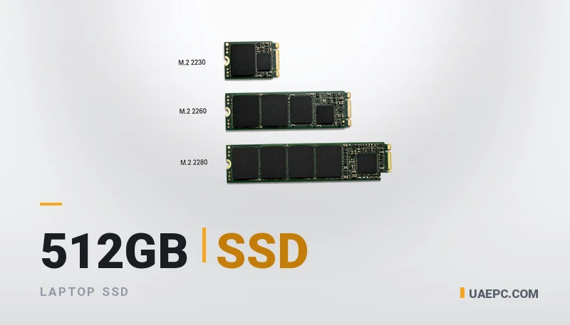 Used SSD M.2 NVMe 512GB — wholesale from the UAEPC warehouse, UAE