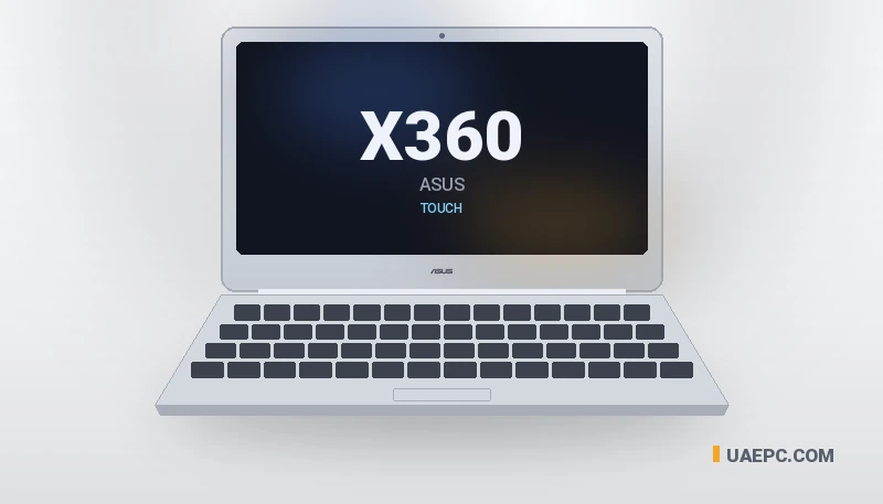 Refurbished Asus X360 i5 8TH/8GB/256GB/13.3" Touch business laptop — wholesale from the UAEPC warehouse, UAE