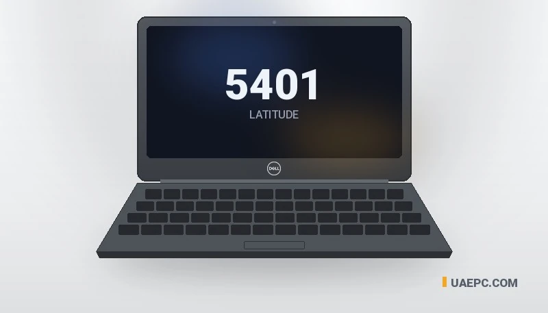 Refurbished Dell 5401 i7 9TH/8GB/256GB/14" business laptop — wholesale from the UAEPC warehouse, UAE