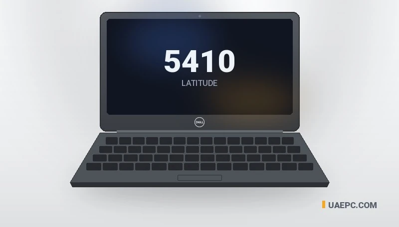 Refurbished Dell 5410 i5 10TH/8GB/256GB/14" business laptop — wholesale from the UAEPC warehouse, UAE