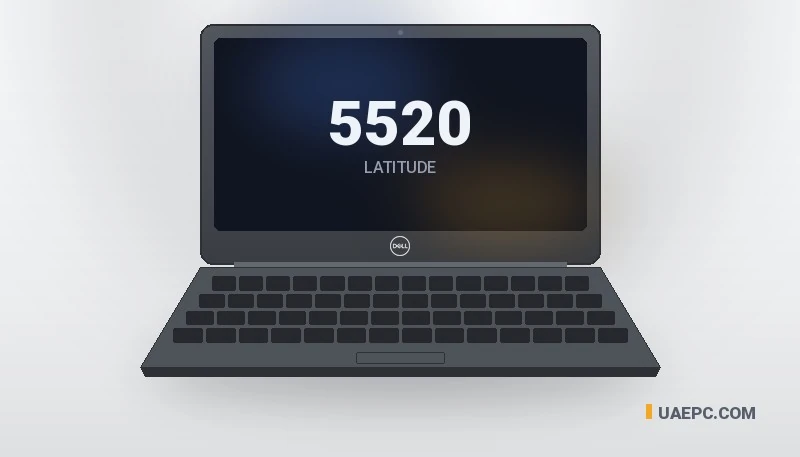 Refurbished Dell 5520 i5 11TH/8GB/256GB/15.6" business laptop — wholesale from the UAEPC warehouse, UAE