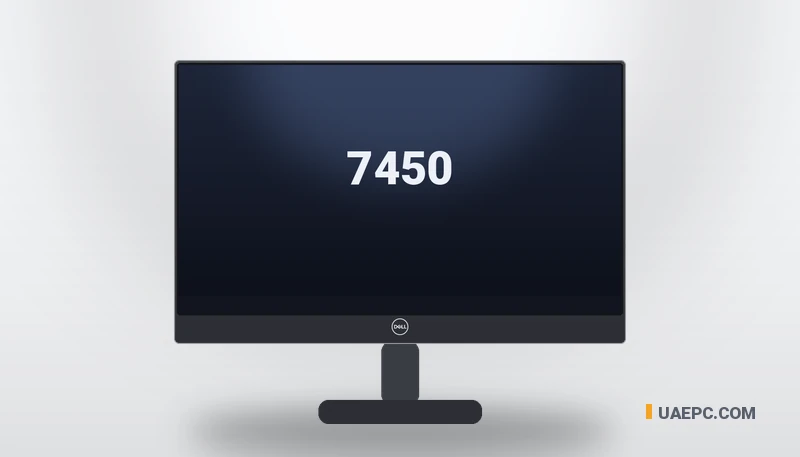 Refurbished Dell 7450 i5 7TH/8GB/256GB/24" Non Touch all-in-one PC — wholesale from the UAEPC warehouse, UAE