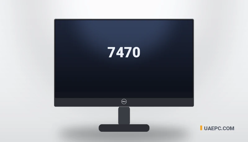 Refurbished Dell 7470 i5 9TH/8GB/256GB/24" Non Touch all-in-one PC — wholesale from the UAEPC warehouse, UAE