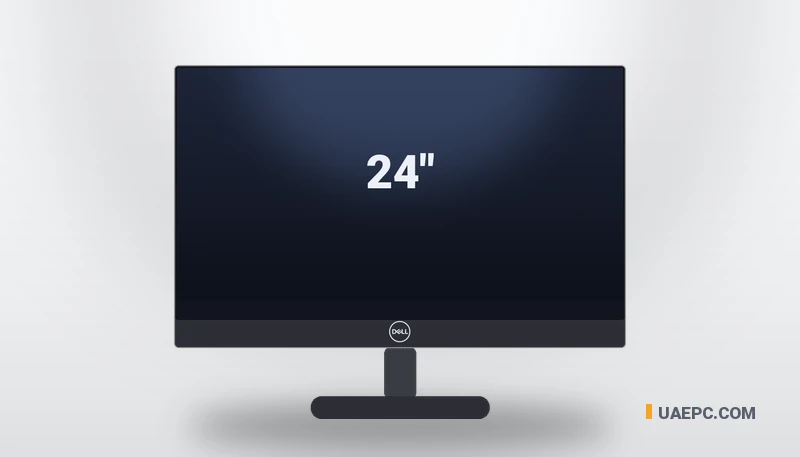 مانیتور استوک Dell HP 24" Frameless — خرید عمده از انبار UAEPC امارات