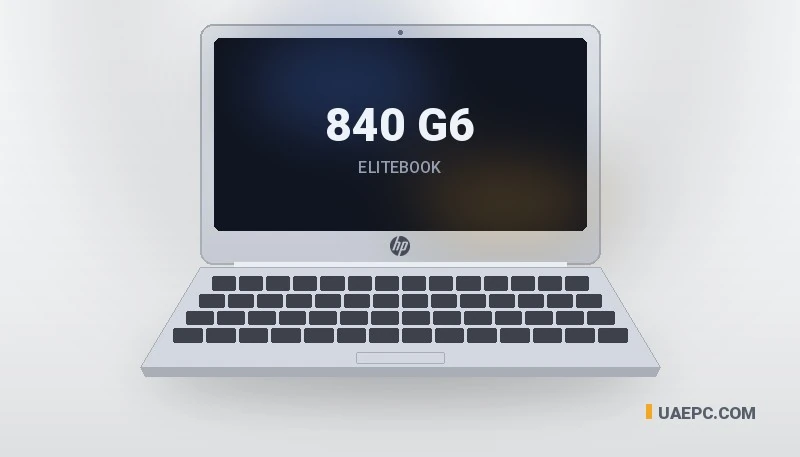 Refurbished HP 840 G6 i7 8TH/8GB/256GB/14" business laptop — wholesale from the UAEPC warehouse, UAE
