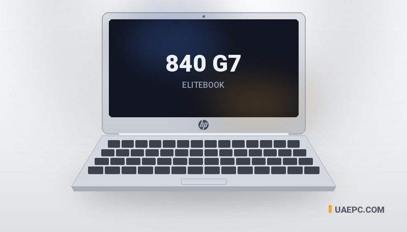 لابتوب مستعمل HP 840 G7 i5 10TH/8GB/256GB/14" — شراء بالجملة من مخزن UAEPC الإمارات