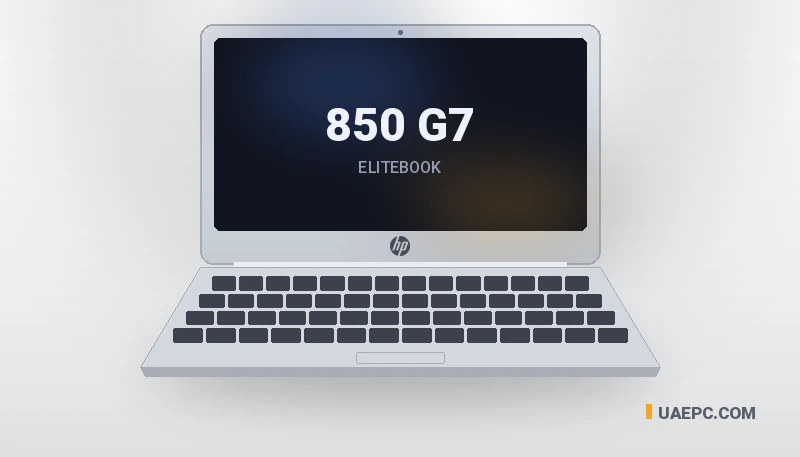 Refurbished HP 850 G7 i7 10TH/16GB/256GB/15.6" business laptop — wholesale from the UAEPC warehouse, UAE