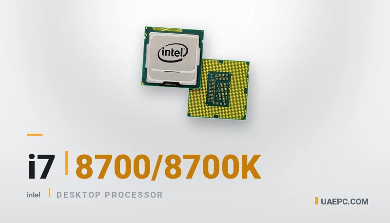 Used Processor i7 8TH 8700/8700K desktop processor — wholesale from the UAEPC warehouse, UAE