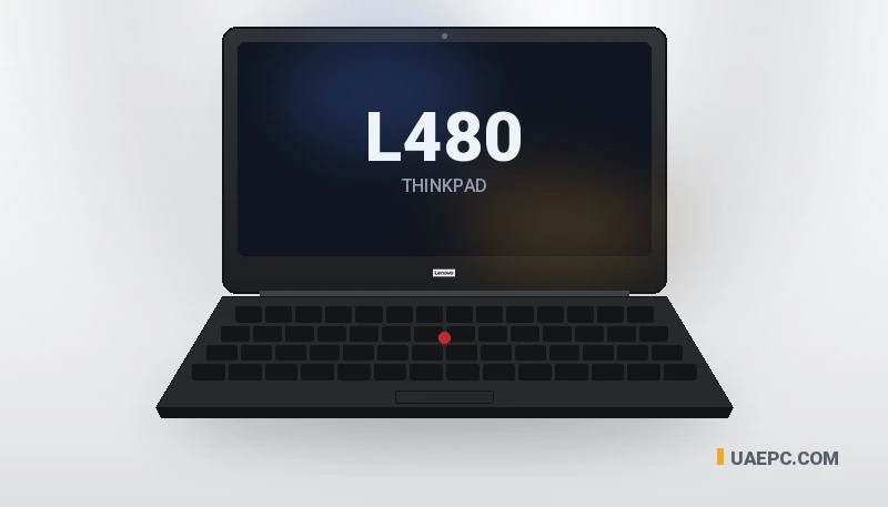 Refurbished Lenovo L480 i7 8TH/8GB/256GB/14" business laptop — wholesale from the UAEPC warehouse, UAE