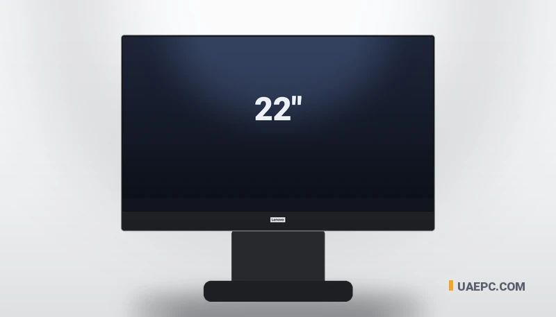 Refurbished Lenovo TIO 22" Frameless (Tiny Support) business monitor — wholesale from the UAEPC warehouse, UAE