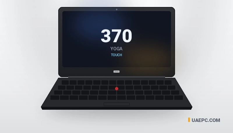 Refurbished Lenovo Yoga 370 i5 7TH/8GB/256GB/13.3" business laptop — wholesale from the UAEPC warehouse, UAE