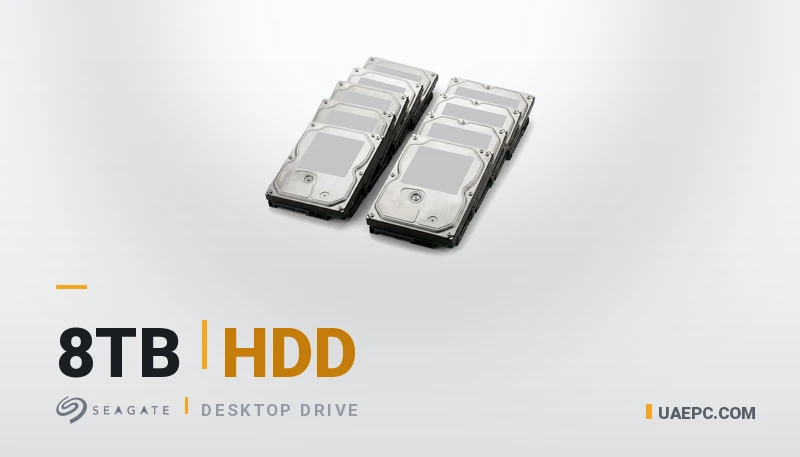 Used HDD 3.5 Brand Seagate Exos 8TB — wholesale from the UAEPC warehouse, UAE