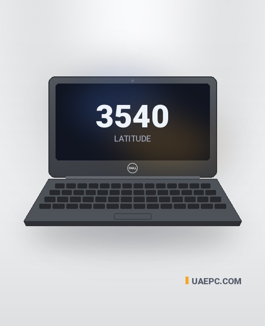 Refurbished Dell 3540 i5 8TH/8GB/256GB/15.6" business laptop — wholesale from the UAEPC warehouse, UAE