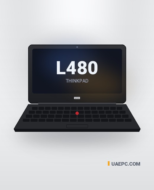 لابتوب مستعمل Lenovo L480 i7 8TH/8GB/256GB/14" — شراء بالجملة من مخزن UAEPC الإمارات