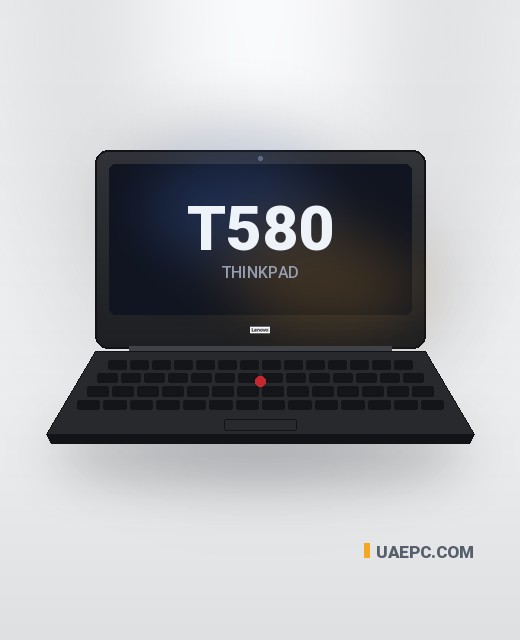 لابتوب مستعمل Lenovo T580 i5 7TH/8GB/256GB/15.6" — شراء بالجملة من مخزن UAEPC الإمارات