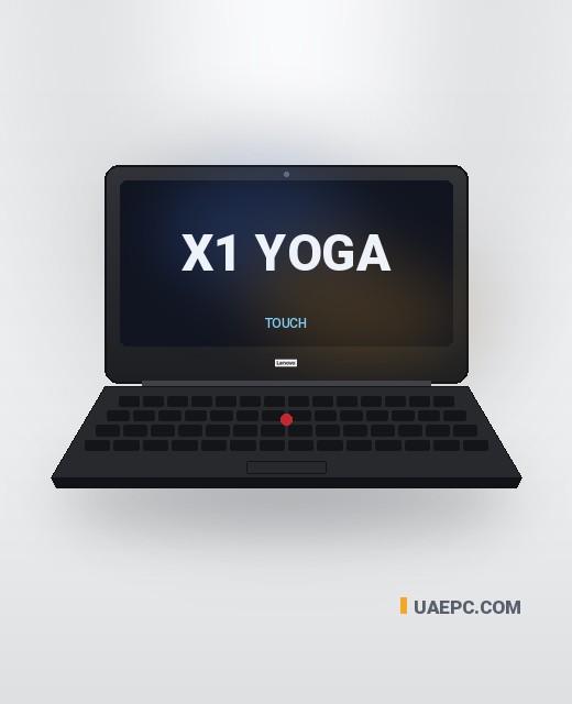 لابتوب مستعمل Lenovo X1 Yoga i5 7TH/8GB/256GB/14" — شراء بالجملة من مخزن UAEPC الإمارات