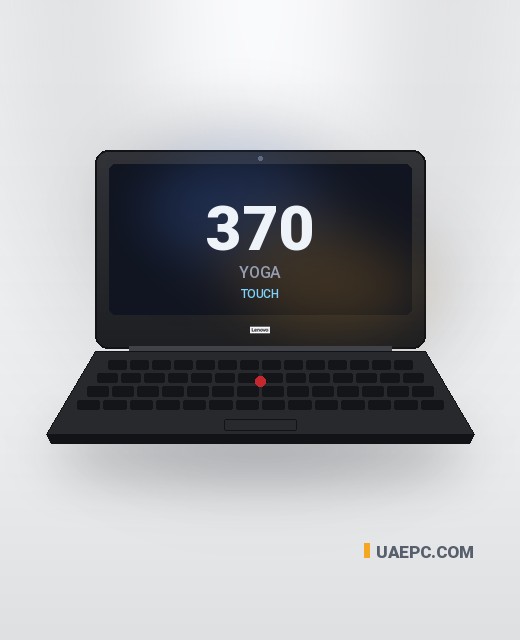لابتوب مستعمل Lenovo Yoga 370 i5 7TH/8GB/256GB/13.3" — شراء بالجملة من مخزن UAEPC الإمارات