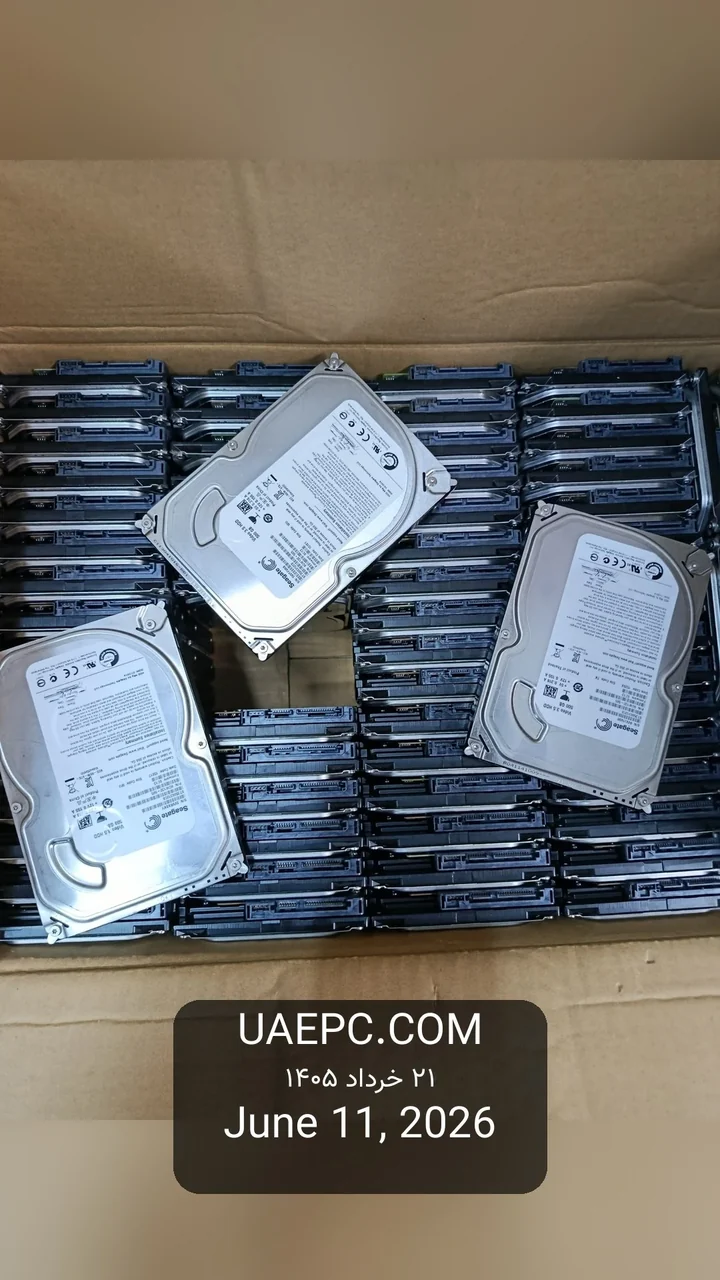 4,000-Unit PC Parts Bundle 500GB 3.5" Hard Drives Segate Slim — used wholesale, grade A, Sharjah UAE
