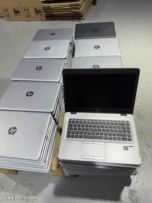 Used business laptops in bulk, UAEPC wholesale warehouse in Sharjah UAE