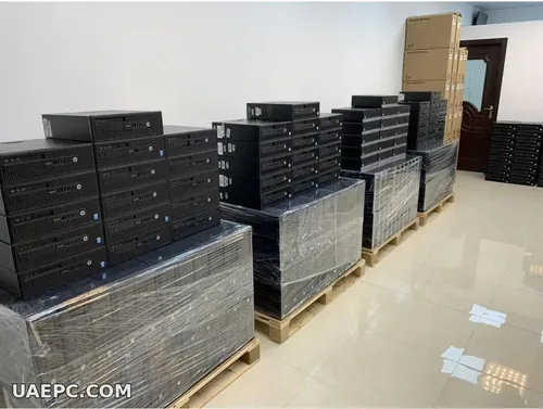 Wholesale used desktop PCs packed for export, UAEPC Sharjah UAE