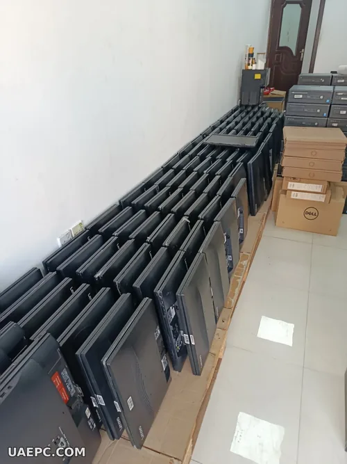 Wholesale used monitors packed for export, UAEPC Sharjah UAE