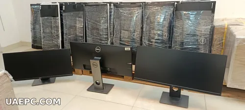 Used business monitors in bulk, UAEPC wholesale warehouse in Sharjah UAE