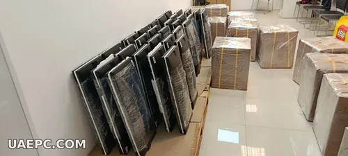 Used business monitors in bulk, UAEPC wholesale warehouse in Sharjah UAE